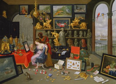 Venus bij haar Toilet door Jan van Kessel the Elder